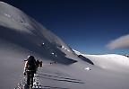 Bergsteiger im Hochgebirge