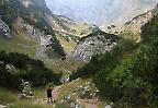 Wanderer im Durmitor-Nationalpark (Montenegro)