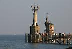 Die Imperia-Statue am Konstanzer Bodenseehafen