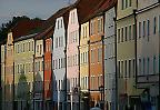 Häuserzeile in Regensburg