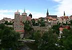 Blick auf die Altstadt von Bautzen