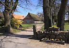 Bauernhof in der Lüneburger Heide, Niedersachsen