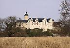 Blick auf Burg Ranis im Saale-Orla-Kreis, Thüringen