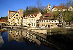 Klostermühle im Reutlinger Stadtteil Mittelstadt am Neckar, Baden-Württemberg