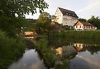 Idylle an der Nagold bei Dillweißenstein, Baden-Württemberg