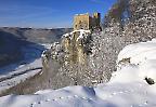 Burgruine Reußenstein bei Neidlingen auf der Schwäbischen Alb, Baden-Württemberg