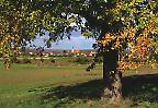 Blick auf Weilheim unter Teck, Baden-Württemberg