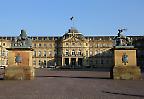 Blick auf das Neue Schloss mit dem Ehrenhof, Stuttgart