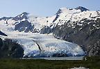 Der Portage-Gletscher nahe Whittier, Alaska (USA)