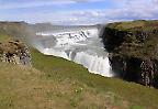 Wasserfall Gullfoss im Südwesten der Insel (Island)