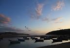 Abendstimmung in Moulay Bousselham (Marokko)