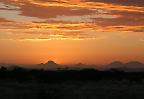 Abendstimmung in der Region Kunene (Namibia)