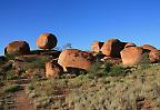 Karlu Karlu, Granitblöcke am Stuart Highway, Northern Territory (Australien)