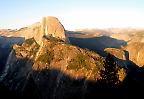 Der Half Dome im Abendschein, Yosemite-Nationalpark (USA)