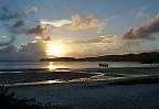 Sonnenaufgang auf der Insel Koh Rong Samloem (Kambodscha)