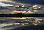 Grandiose Abendstimmung im Tetlin Wildlife Refuge, Alaska (USA)