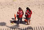 Rettungsschwimmer am Strand