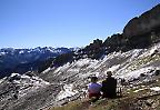 Wanderer im Kleinwalsertal (Österreich)