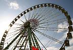 Riesenrad auf dem Volksfest