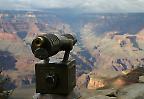 Fernrohr am Grand Canyon, Arizona