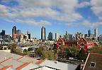 Blick auf die Downtown von Melbourne (Australien)