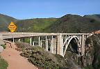 Bixby Bridge am Highway 1, Kalifornien