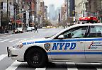 Polizeistreife auf der 34th Street, Midtown Manhattan, New York City (USA)