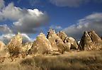 Tufflandschaft nahe Göreme, Kappadokien (Türkei)