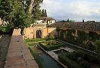 Garten der Generalife im Weltkulturerbe Alhambra, Granada (Spanien)