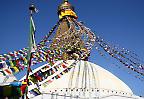 Stupa von Bodnath in Kathmandu (Nepal)