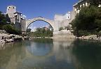Die Alte Brücke über der Neretva, Mostar (Bosnien-Herzegowina)