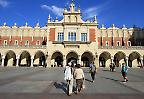 Die Tuchhallen auf dem Hauptmarkt, Krakau (Polen)