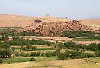 Blick auf die Ksar von Ait Ben Haddou (Marokko)