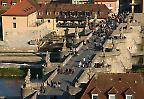 Alte Mainbrücke in Würzburg, Bayern (Deutschland)