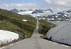 Passstraße im Jotunheimen Nationalpark (Norwegen)