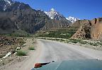 Der Pamir Highway östlich von Chorugh (Tadschikistan)