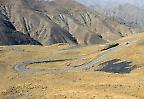 Einsame Passstraße im Elbursgebirge (Iran)