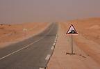Wüstenstraße nach Nouakchott, Sahara (Mauretanien)