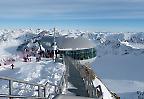 Bergstation der Wildspitzbahn auf dem Hinteren Brunnenkogel, Pitztal (Österreich)